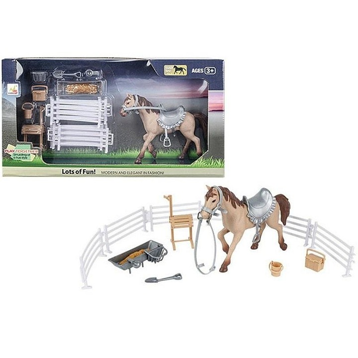 Set grajd cu accesorii, Adar, 45x25x7, Multicolor