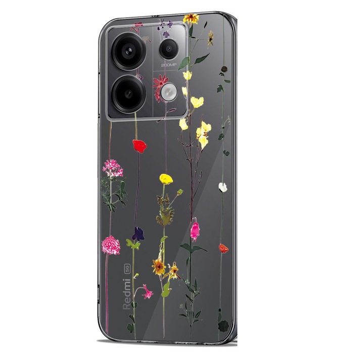Калъф TECH-PROTECT Flexair Plus, съвместим с Xiaomi Poco X6 5G / Redmi Note 13 Pro 5G Garden Floral