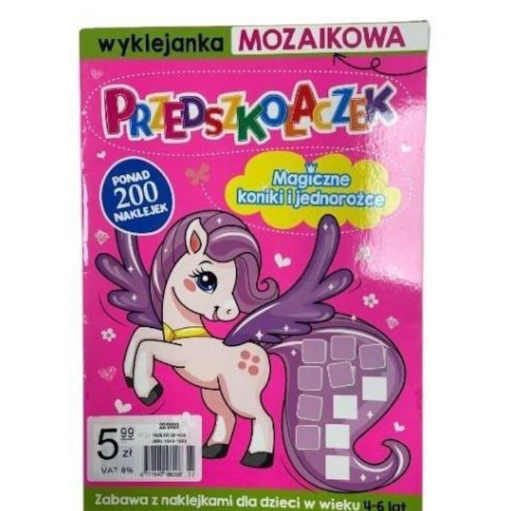 Carte pentru copii "Przedszkolaczek", O-Press, Limba poloneza