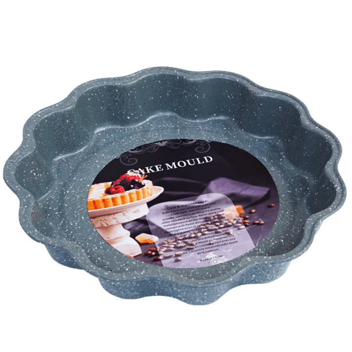 Tava cuptor rotunda marmorata 30 cm