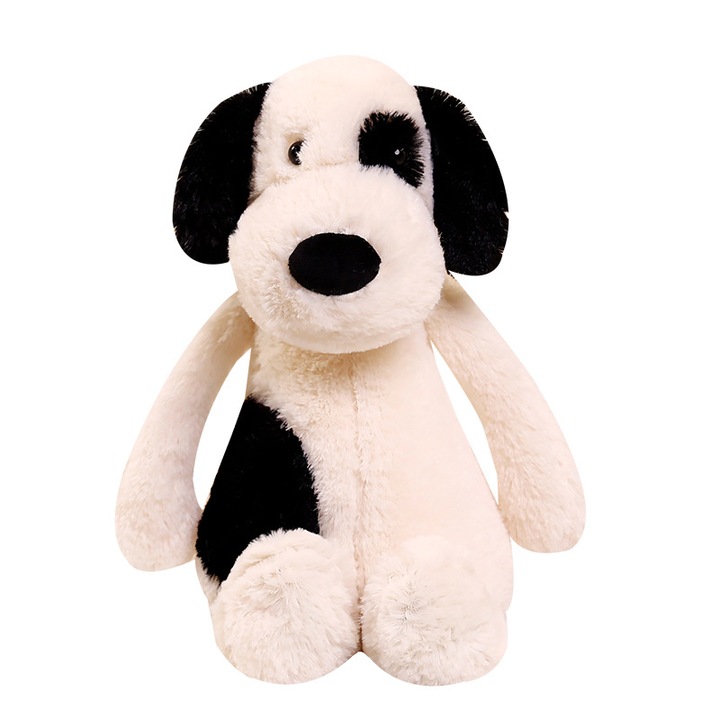 Jucarie de plus, AREOUT, Model Catel pirat, 30cm, Alb/Negru