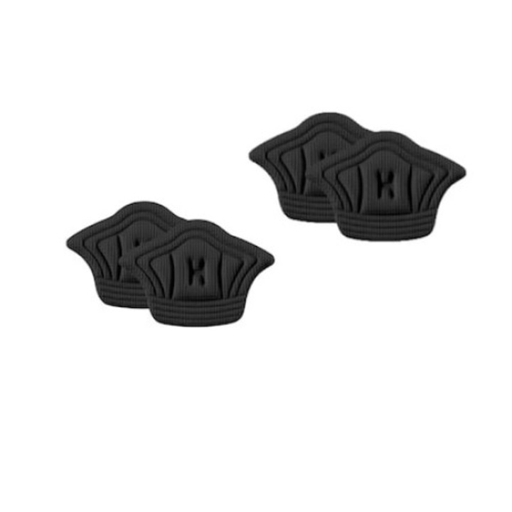 4 db-os sarokvédő készlet cipőkhöz, tornacipőkhöz, 5 mm vastag, univerzális méret, fekete, Dactilion®