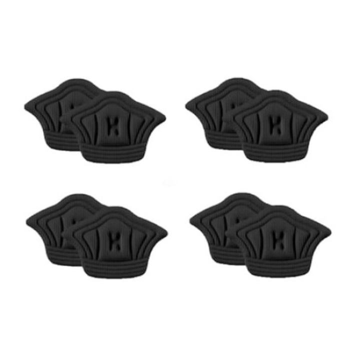 8 db-os sarokvédő készlet tornacipőhöz, cipőhöz, 5 mm vastag, univerzális méret, fekete, Dactilion®