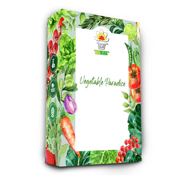 Gyümölcs-zöldség magkészlet cékla, bab, uborka, hagyma, kapor, paprika, paradicsom, sárgarépa, sütőtök, petrezselyem mix 12 tasak paradicsomi zöldség