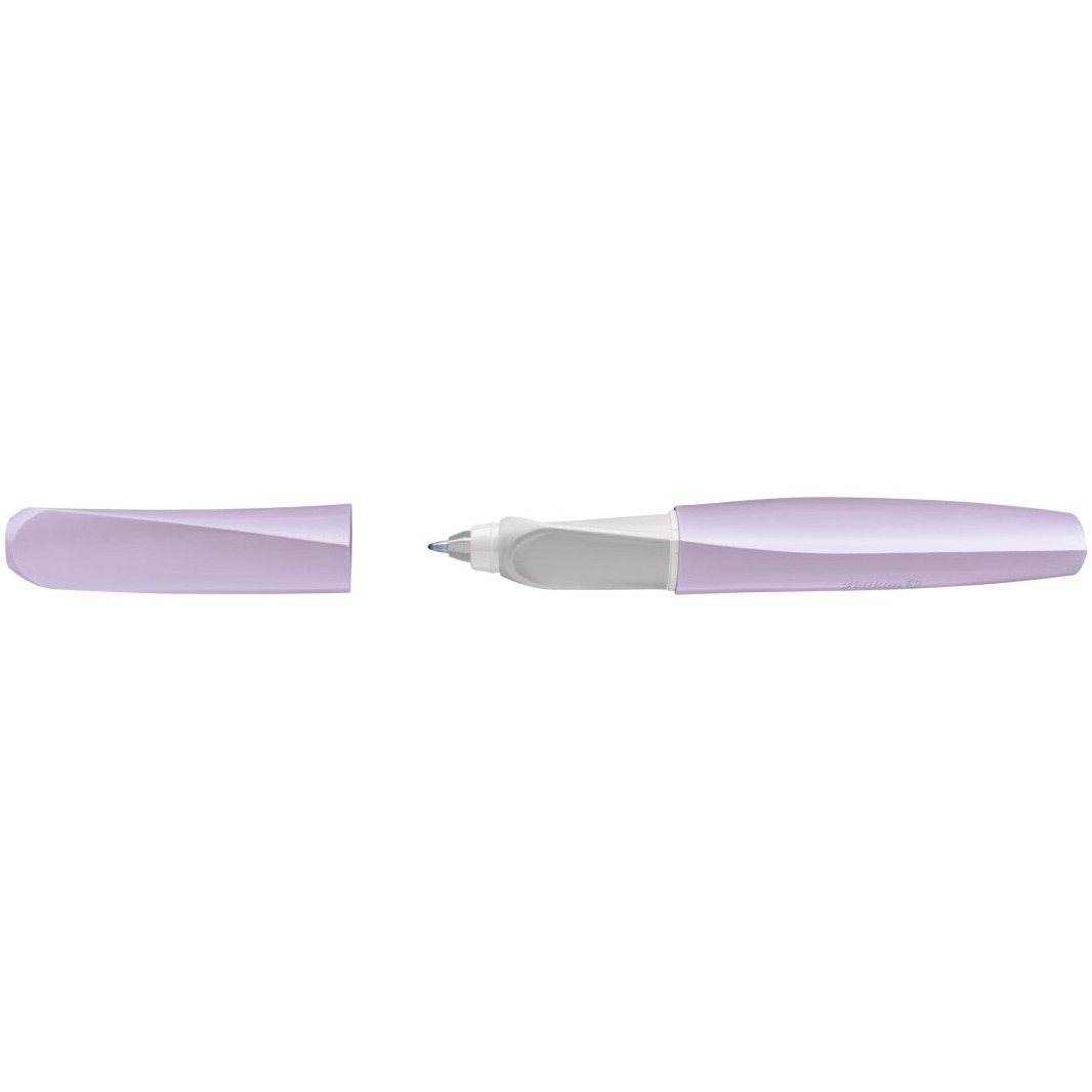 Pelikan Roller Twist Eco R457 Lavender - Stylo Roller Ergonomique Torsadé Pour Enfants Et Étudiants