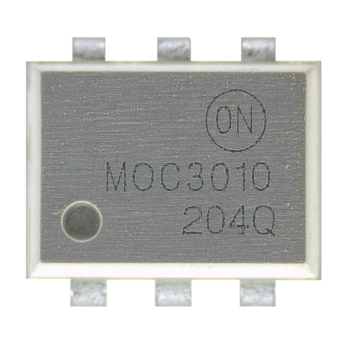 Dioda MOC3010, 7.5 kV, 8 mAh, 250 V, argintiu