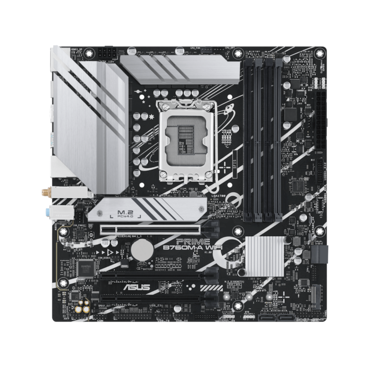 Дънна платка ASUS PRIME B760M-A WIFI, Socket LGA1700