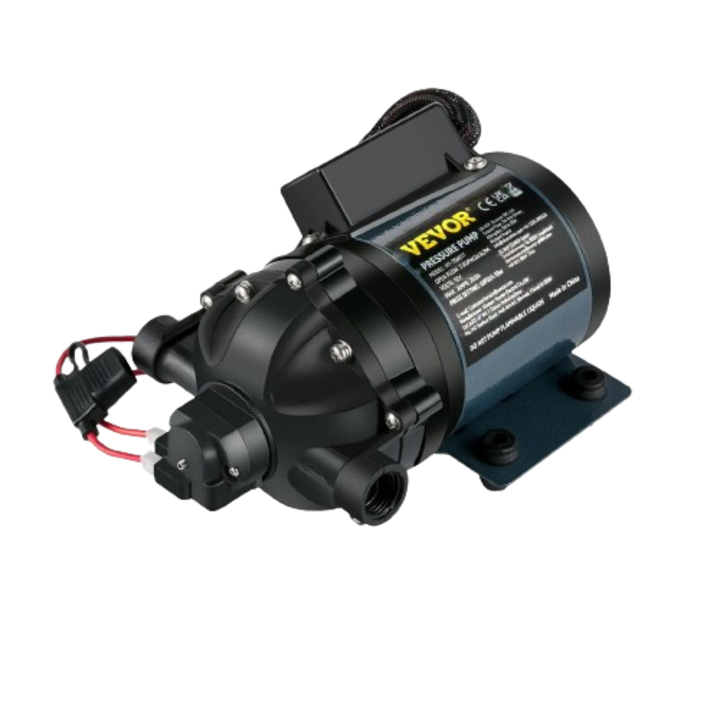 Самозасмукваща водна помпа, Vevor, Дебит от 7 GPM, 240W, Термична защита