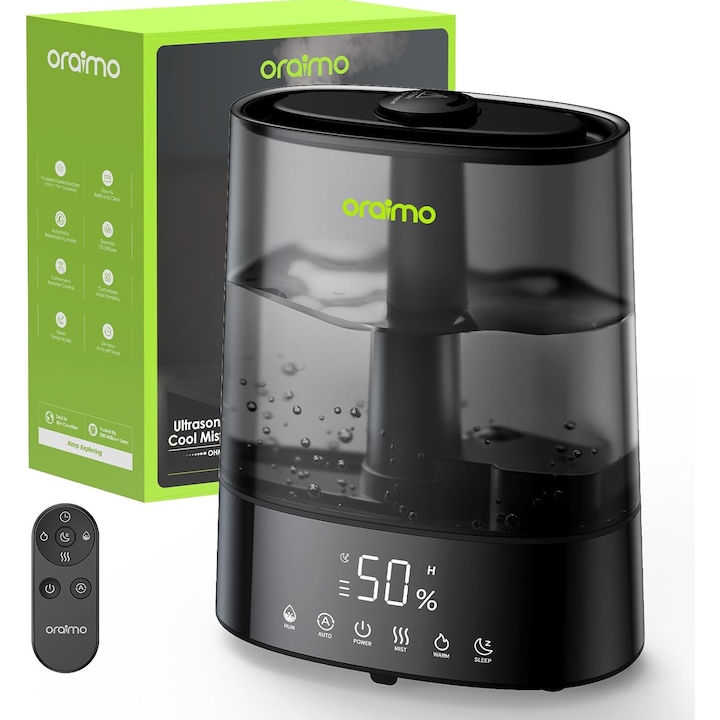 Umidificator, Sencor, 250 ml/h, 3L, Alb/Albastru