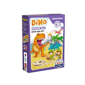 Jurassic World: Set de arheologie Tabara Cretacica - Dino care straluceste  in intuneric, Multicolor 