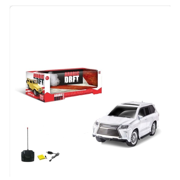 Masina cu telecomanda Arabic Drft - New Style Arabic Drift Car, Dimensiuni 32, 5 x 13, 5 x 11, 6 cm
