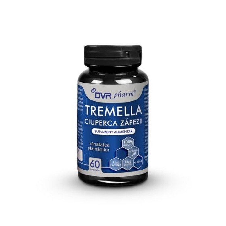 Tremella – Ciuperca zapezii 30 capsule Dvr Pharm