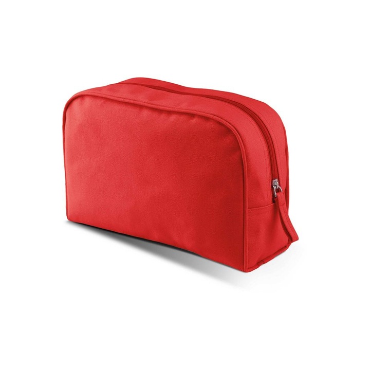 Geanta pentru articole de toaleta, 28x9x18 cm KI0710, Rosu