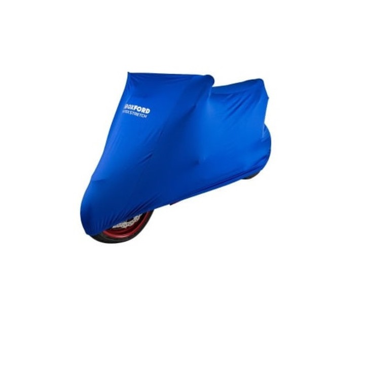 Kék motoros huzat OXFORD PROTEX STRETCH M-es méretben