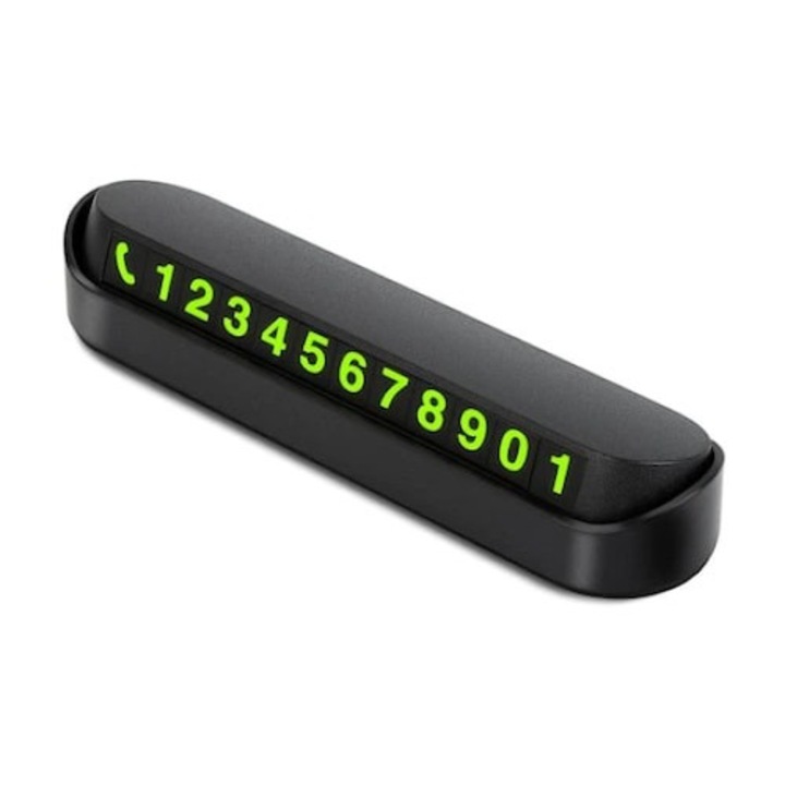 Suport numar de telefon pentru parcare temporara