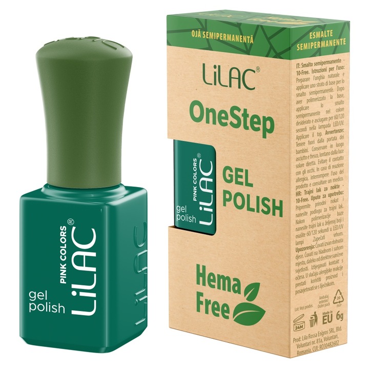Oja semipermanenta Lilac OneStep Hema Free Basic 006