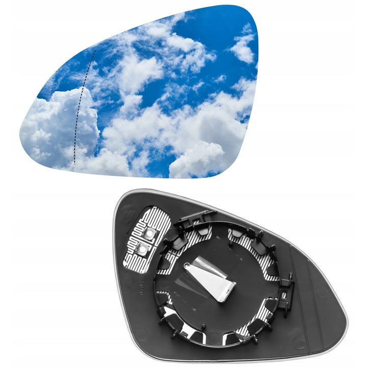 Geam oglinda, pentru Opel Insignia 2008-, Dreapta, Electric, Incalzit, Vizibilitate optima, Anti-aburire, Fixare precisa