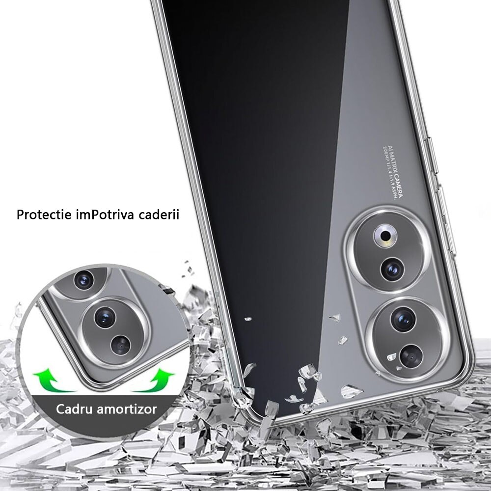 Husa Telefon, Compatibil cu Honor 90, TPU, Transparent