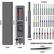 Surubelnita magnetica de precizie 44 in 1 Farrot, set de scule manuale pentru reparatii, neagra