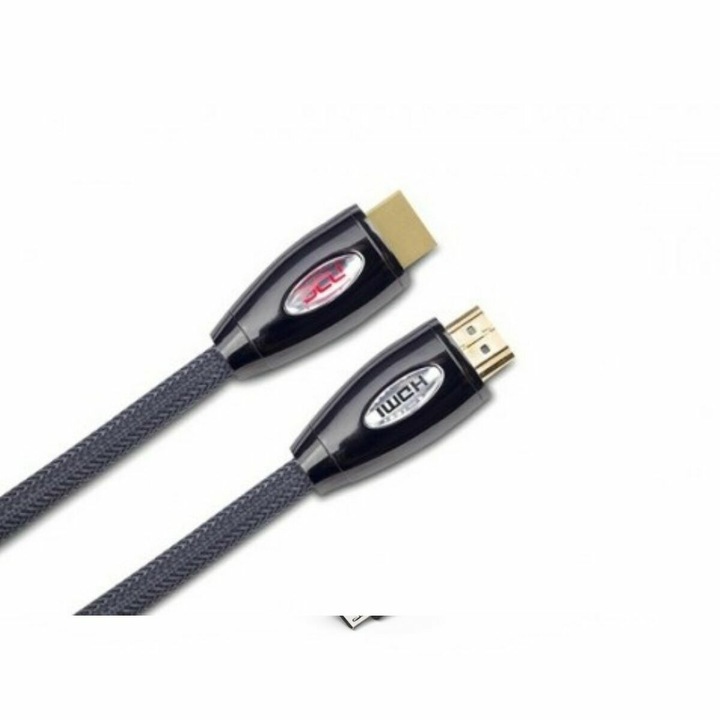 HDMI кабел, DCU Tecnologic, 2м, черен