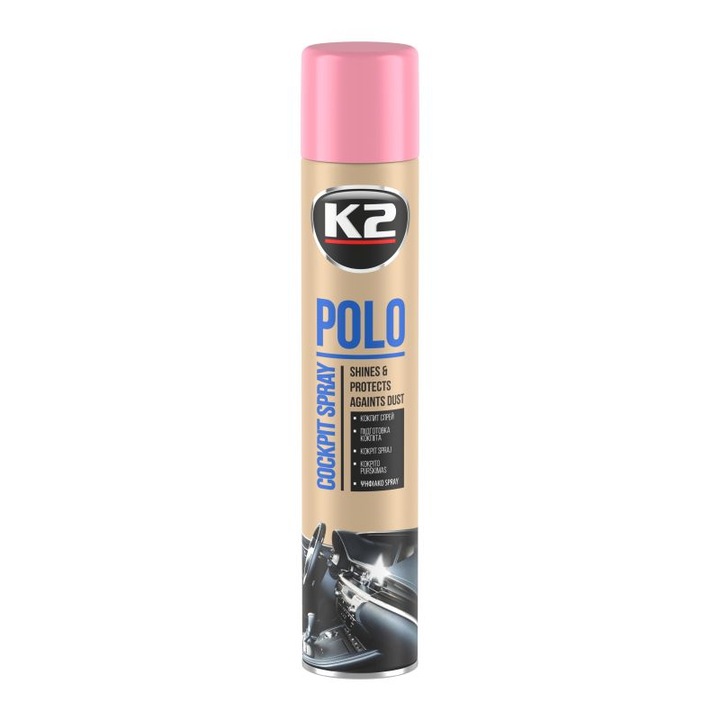 Spray silicon bord Polo K2 Cockpit Spray, Parfum Femei, 750ml