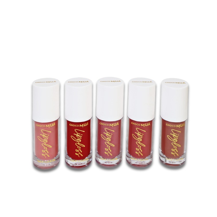 Set 5 Lipgloss mate Choco Mua