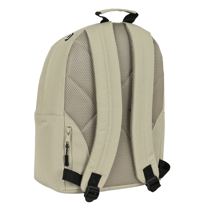 Rucsac laptop, Munich, Poliester, 14.1", 31x41x16 cm, Bej