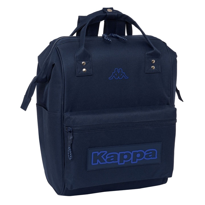 Rucsac, Kappa, Poliester, Pentru laptop 13", 27x40x19 cm, Albastru