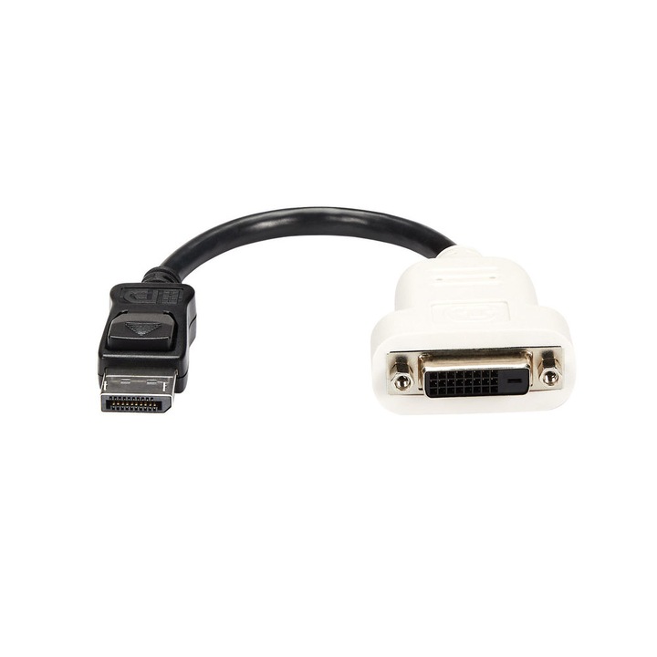 Adaptor DisplayPort la DVI Startech, DP2DVI, Alb/Negru