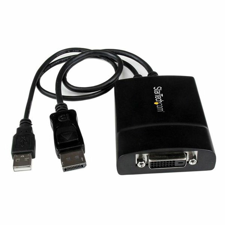 Adaptor DisplayPort la DVI Startech, negru, rezolutie 2560x1600px