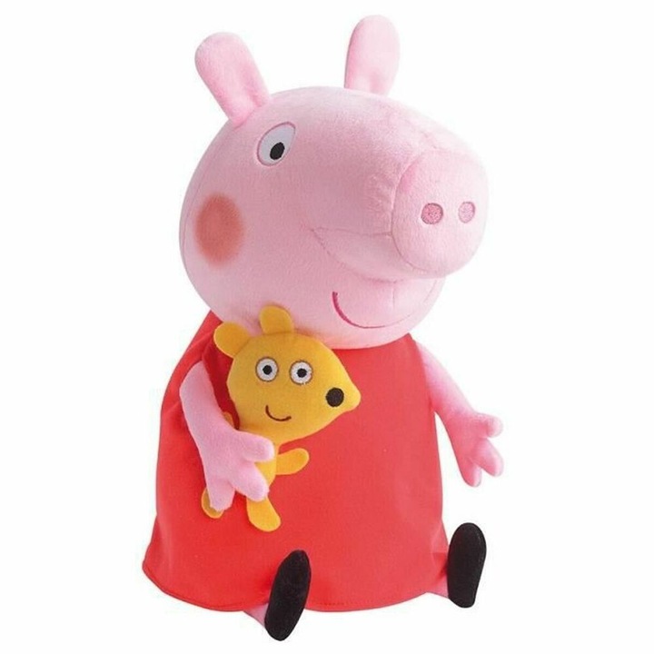 Jucarie de plus Jemini, Peppa Pig, 37cm, Multicolor