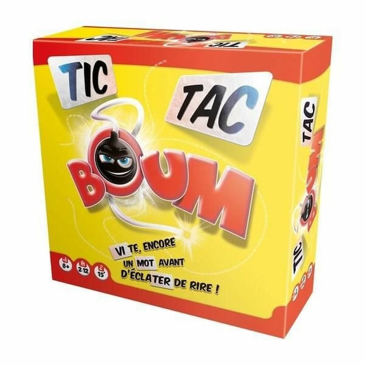 Társasjáték Asmodee Tic tac BOOM, francia/angol kiadás