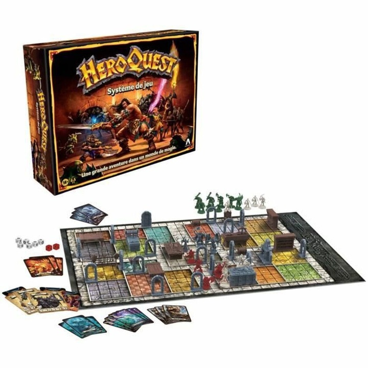 Настолна игра, Heroquest, +14 години, Многоцветна