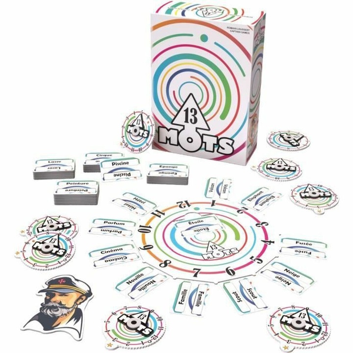 Joc de societate, Asmodee, 13 Mots, Multicolor