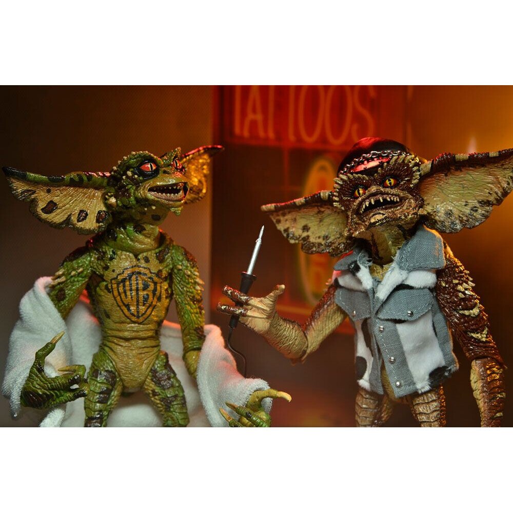 Figurina Gremlins 2 Action Figure 2-Pack Tattoo Gremlins 18 cm