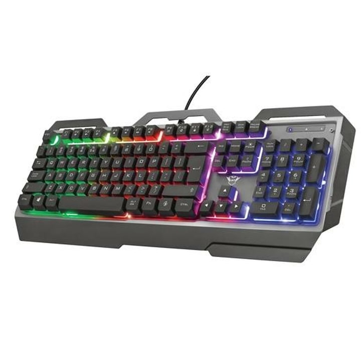 Tastatura gaming mecanica Bluetooth/cu fir Redragon Penumbra Pro, Iluminare RGB, switch-uri liniare Lion L, Negru