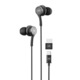 Casti cu fir Maxell XC1, negru, in-ear, cu microfon integrat