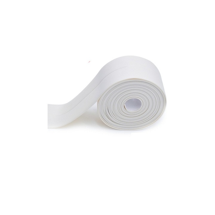 Banda de etansare autoadeziva, ZmdecQna, 3.8 cm x 3.2 m, Alb