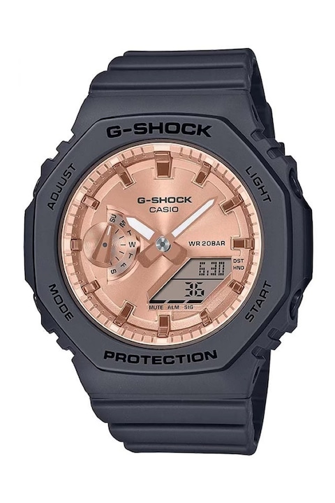 Casio, Ceas analog si digital cu functii multiple G-Shock, Negru