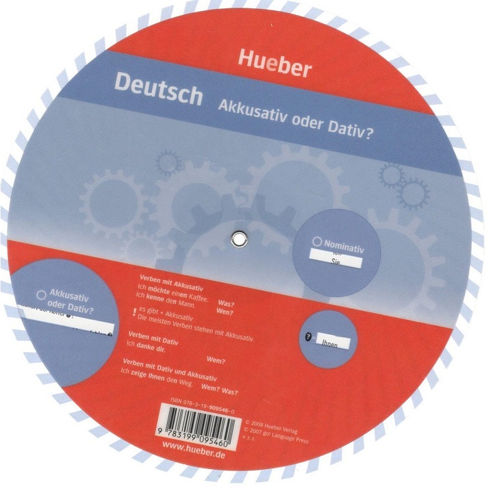Колело - Deutsch - Akkusativ oder Dative ; Hueber Verlag GmbH & Co. KG (Hrsg.)