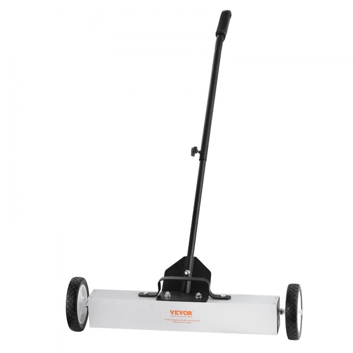 Mágneses kerekes fém alkatrészekhez, csavarokhoz, kulcsokhoz, átmérő 74,5 cm, behúzható teleszkópos nyél, 23 kg-os húzóerő, erős mágnes