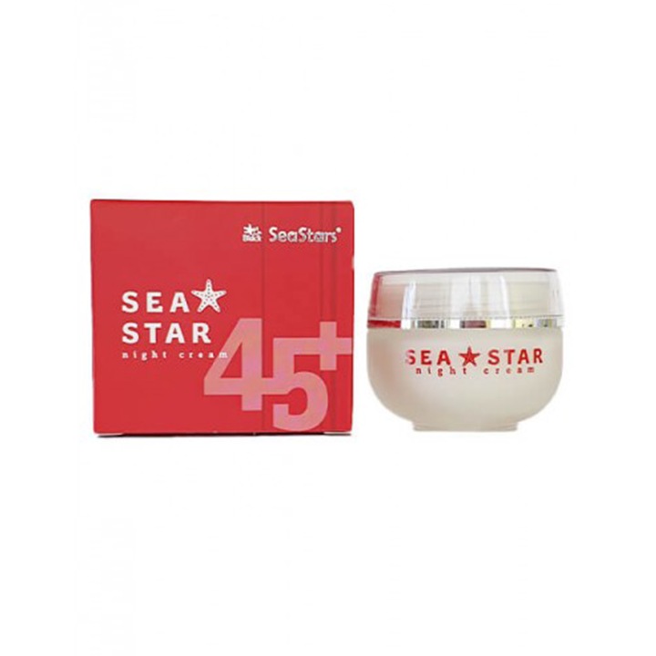 Éjszakai krém, BSS, Sea Star 45+, Anti-Age, 30 ml