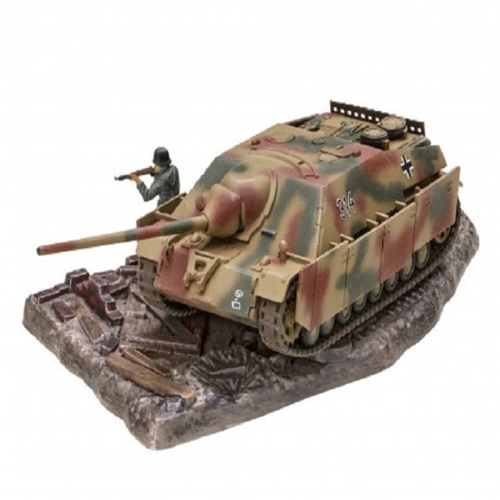 Macheta Jagdpanzer IV (L/70), 11.2 cm, 83 piese, revell