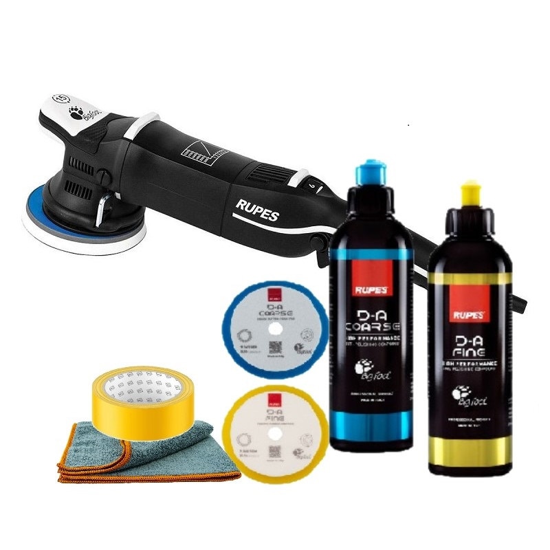 Kit Rupes Kit polish masina Rupes LHR15 Mark III, paste Rupes daCoarse, DaFine ...
