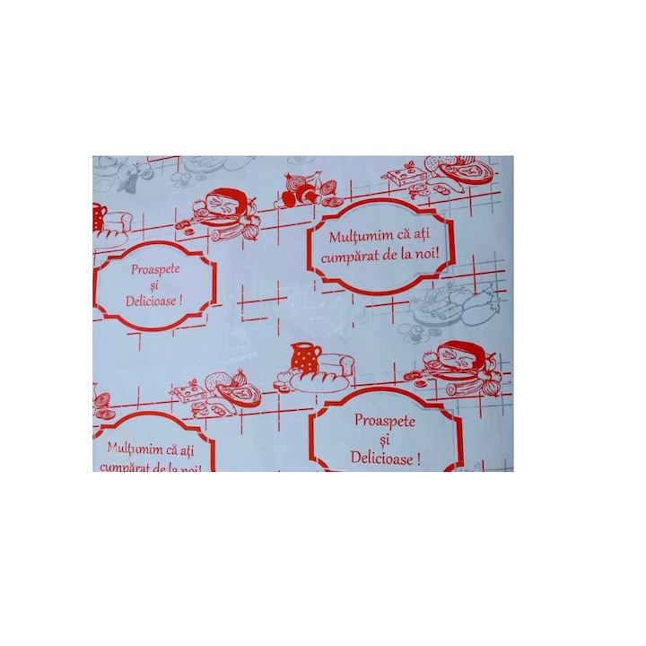 Hartie pentru ambalat mezeluri, dimensiune 52 x 36.8 cm, set 10 kg