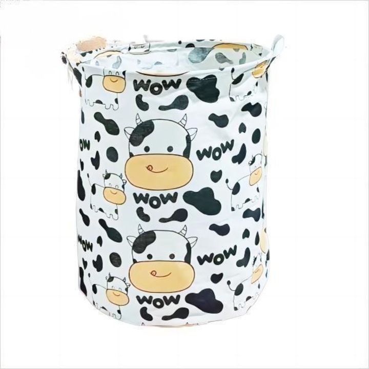 Cos pliabil pentru depozitare jucarii sau haine, 50X40cm, 80 l, bovine de lapte