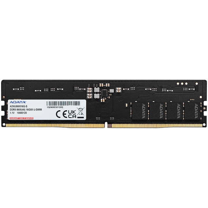 Памет ADATA U-DIMM, 16GB DDR5, 5600MHz CL46