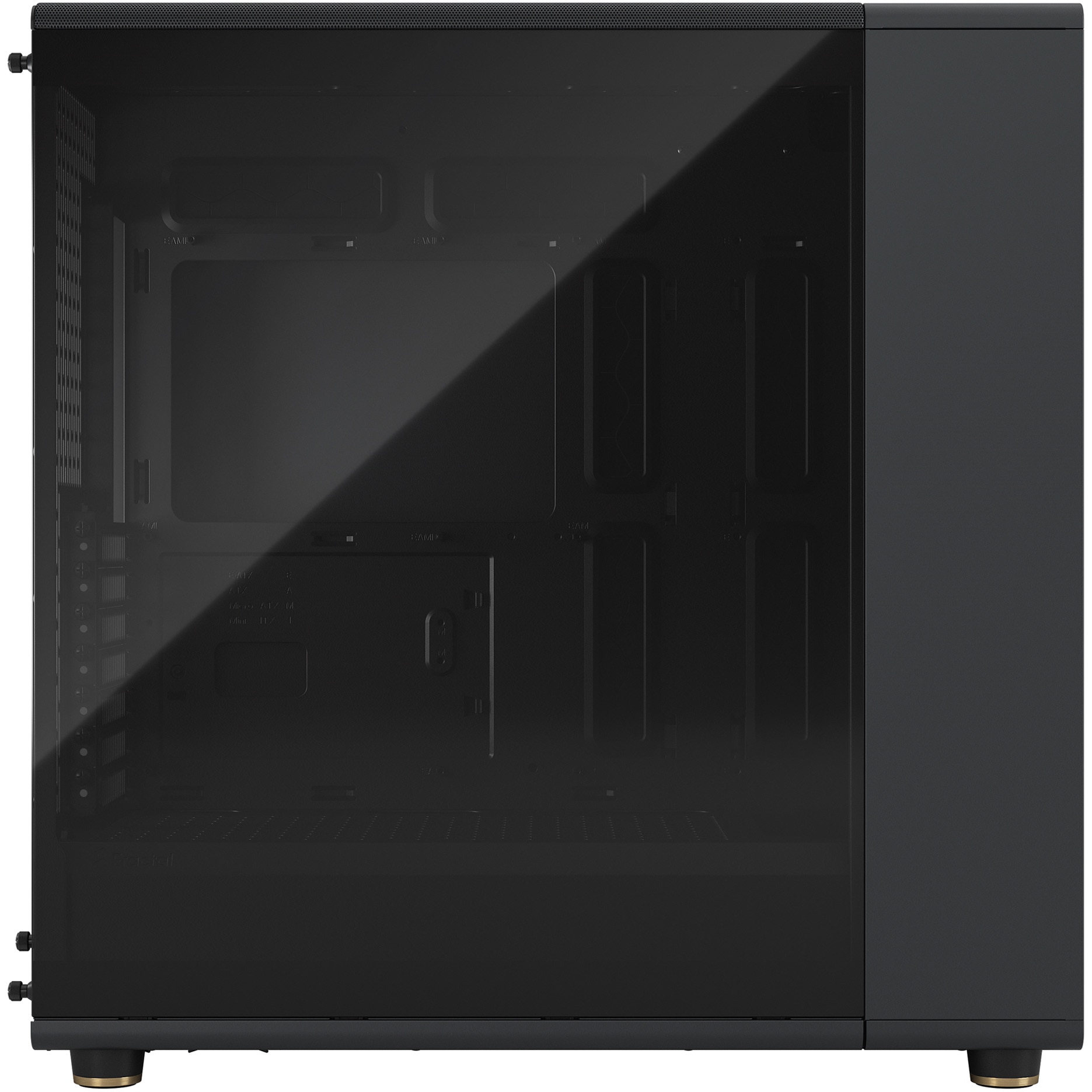 Carcasa Fractal Design North XL Charcoal, fara sursa, Black TG