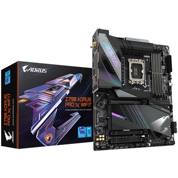 Placa de baza GIGABYTE Z790 AORUS PRO X WIFI7, LGA1700, ATX