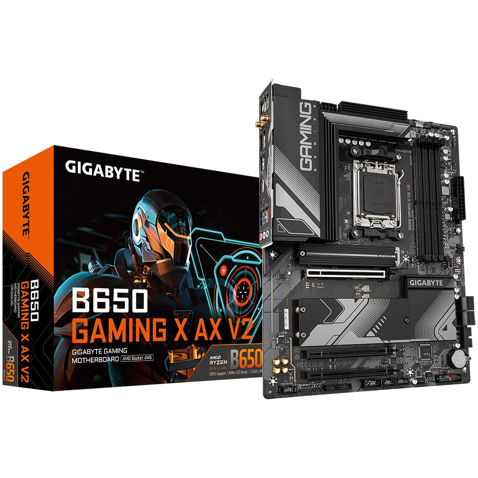 Placa de baza Gigabyte B650 GAMING X AX V2, Socket AM5, ATX